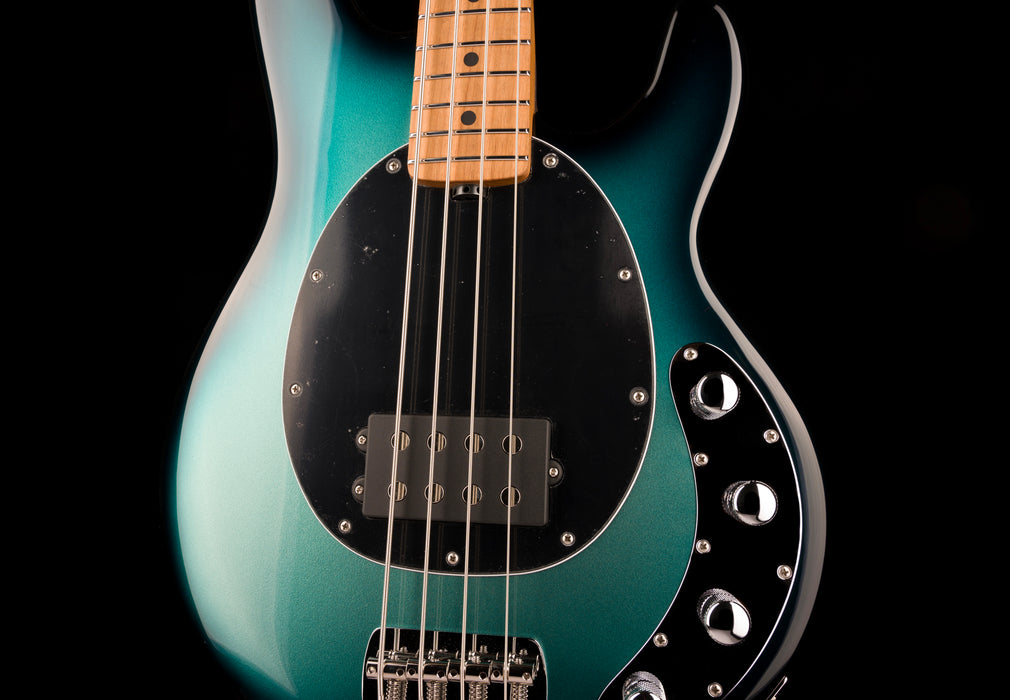 Ernie Ball Music Man StingRay Special Bass Frost Green Pearl Roasted Maple With Case