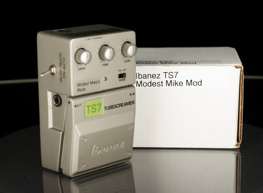Used Ibanez TS7 Modest Mike Mod Overdrive Pedal With Box