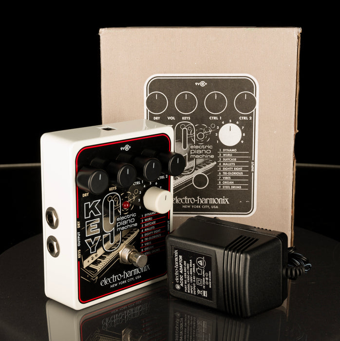 Used Electro-Harmonix Key9 Synth Pedal With Box and Adapter