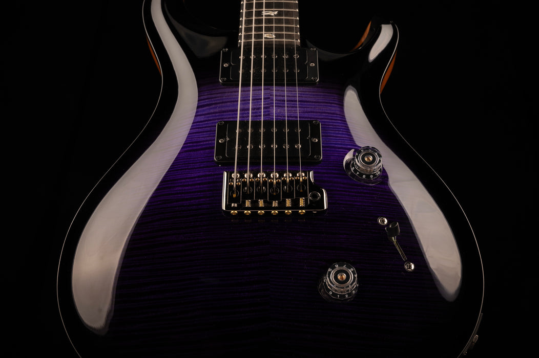 PRS Core Custom 24 10 Top Custom Color Violet Fade Smokewrap Burst