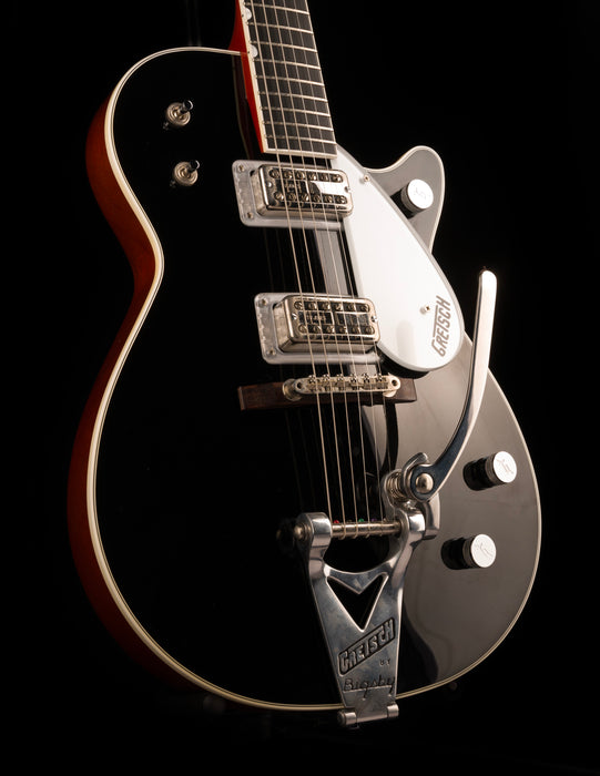 Pre Owned 2011 Grestch Power Jet G6128-TVP Upgraded Black with OHSC