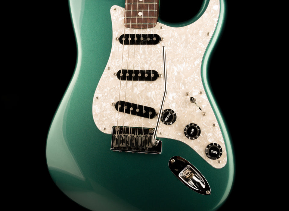 Pre Owned 2022 Fender Mod Shop Stratocaster Sherwood Green With OHSC