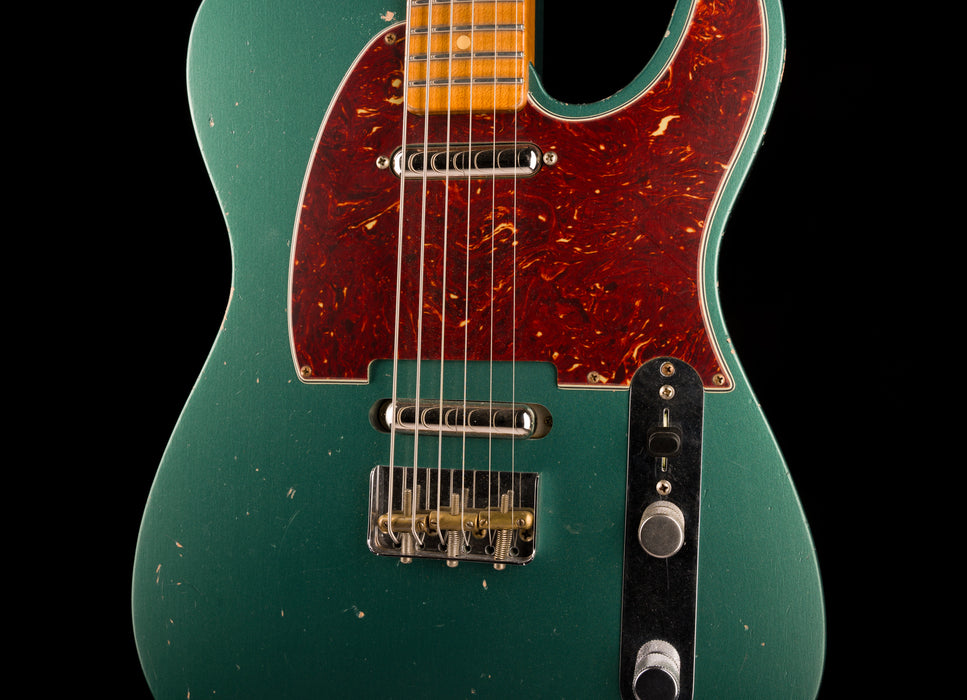 Fender Custom Shop Masterbuilt Dennis Galuszka Subsonic Telecaster Journeyman Relic Sherwood Green Metallic