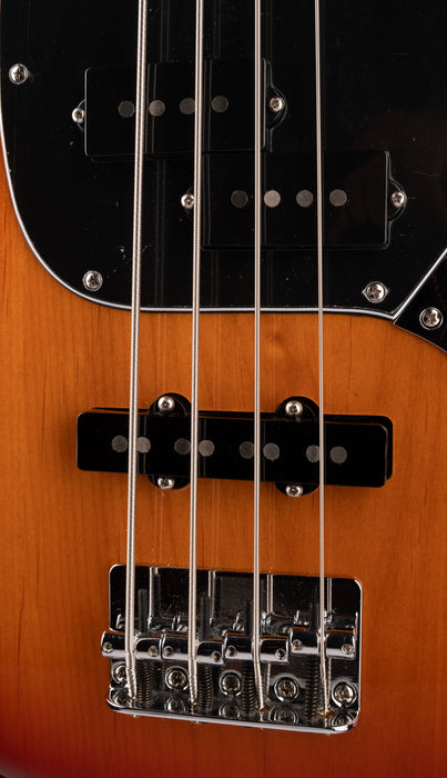 Pre Owned Fender Player Mustang PJ Bass Sienna Sunburst With Gig Bag