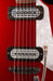 Pre Owned Powers Electric A-Type Crystal Red Metallic with Softshell Case - 2