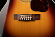 Pre Owned 2023 Guild F-512 12-String Acoustic Electric Guitar Antique Sunburst With OHSC