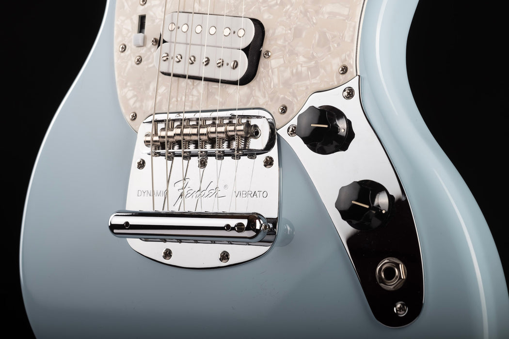 Used Fender Kurt Cobain Jag-Stang Sonic Blue with Gig Bag