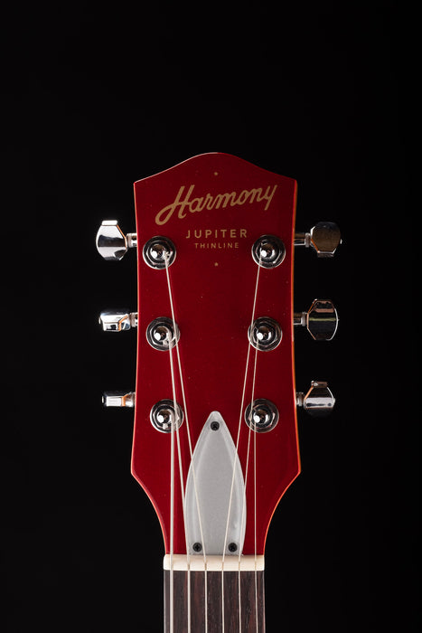 Used 2023 Harmony Jupiter Thinline Cherry With Mono Case