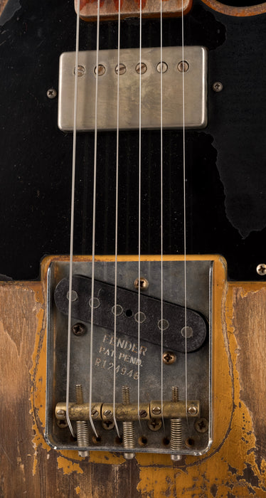 Fender Custom Shop Masterbuilt Vincent Van Trigt 1952 Telecaster HS Extreme Heavy Relic Nocaster Blonde With Case