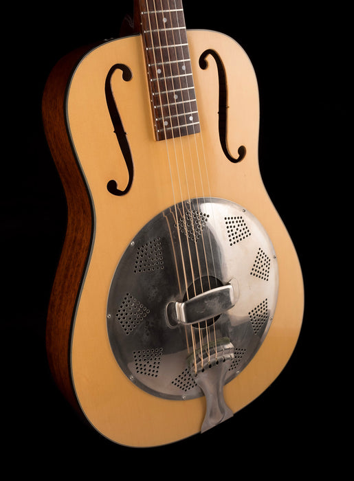 Pre Owned Regal Duolian-Style Resonator Natural Round-Neck