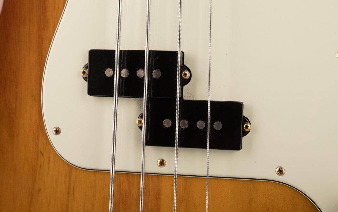 Used Fender 75th Anniversary Commemorative Precision Bass 2-Color Bourbon Burst with OHSC
