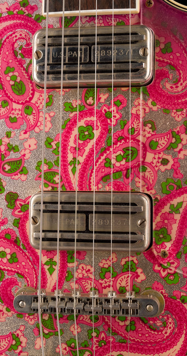 Gretsch Custom Shop Masterbuilt Stephen Stern G6128-JR Duo Jet Jr. Relic Pink Paisley With Case