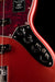 Used Fender Player Plus Jazz Bass Aged Candy Apple Red With Gig Bag