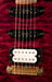 Pre Owned California Jalapeno Dark Transparent Red Electric Guitar With Case