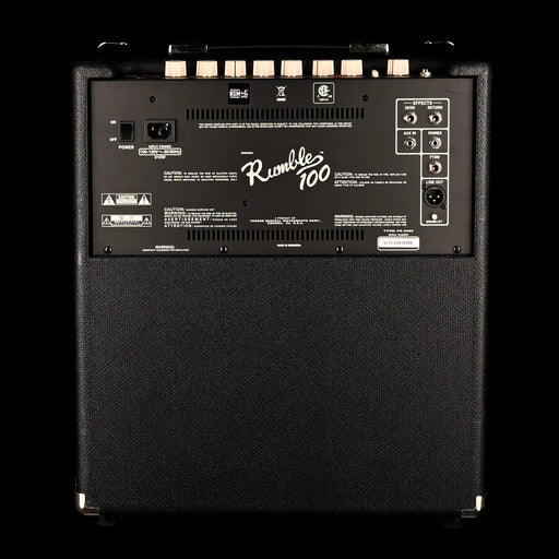 Used Fender Rumble 100 Bass Amp Combo - 2