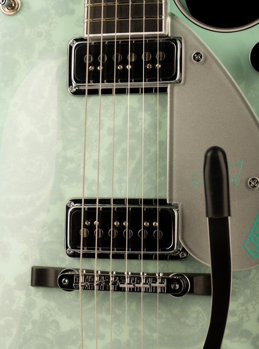 Gretsch Custom Shop Masterbuilt G6134CS 1955 Surf Paisley Penguin NOS