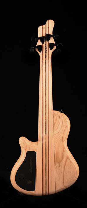 Mayones Cali4 Bass (17.5" Scale) Eye Poplar Top Transparent Blue With Case - IN STOCK!!!