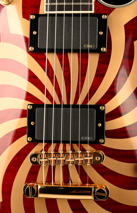 Used Wylde Audio Odin Grail Buzzsaw Crimson Gold with Gig Bag