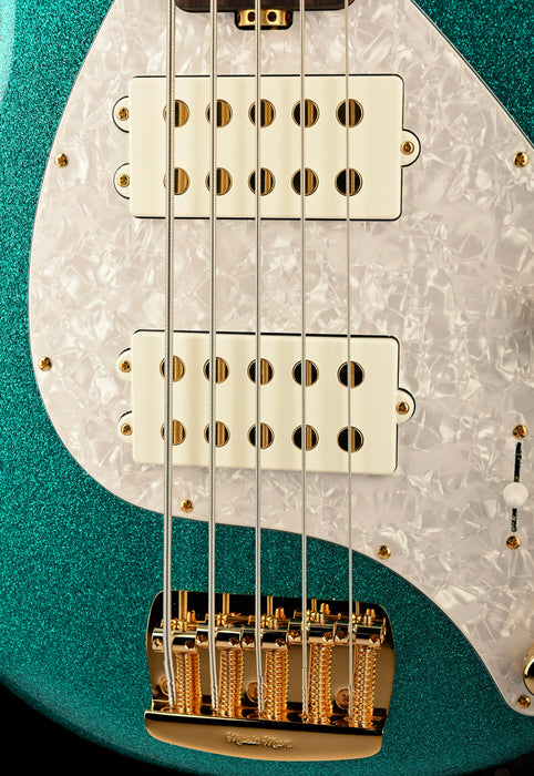 Ernie Ball Music Man StingRay Special 5 HH Bass Ocean Sparkle With Softshell Case