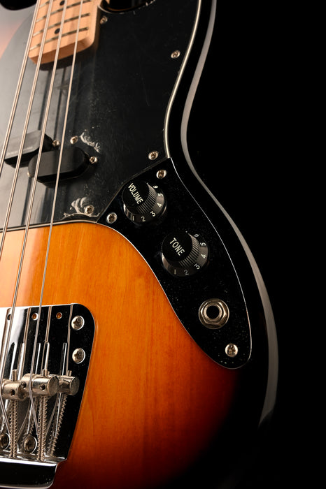 Pre Owned Squier Vintage Mustang Bass 3-Tone Sunburst With Gig Bag