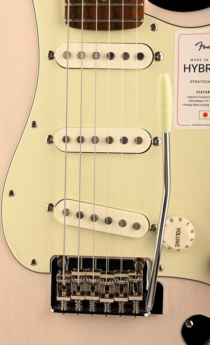 Used 2024 Fender Made In Japan Hybrid II Stratocaster U.S. Blonde With Gig Bag