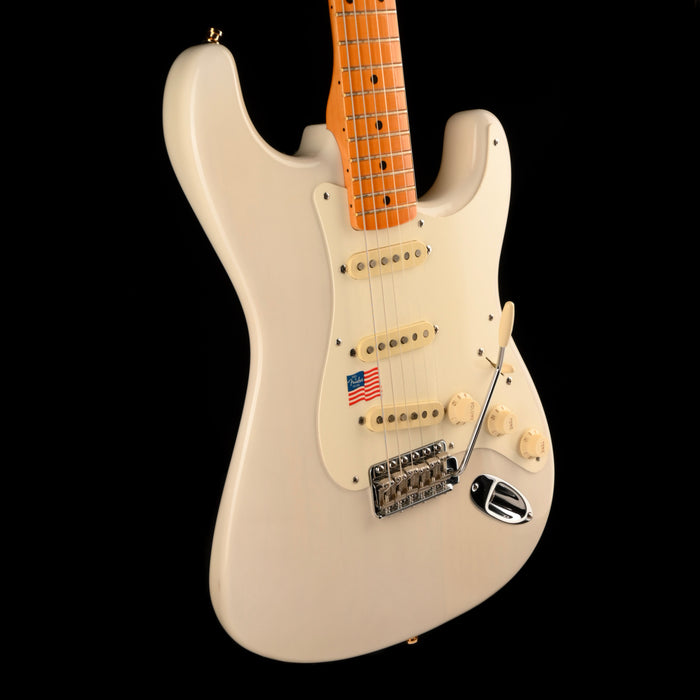 Pre Owned Fender Eric Johnson Stratocaster White Blonde Modified With OHSC
