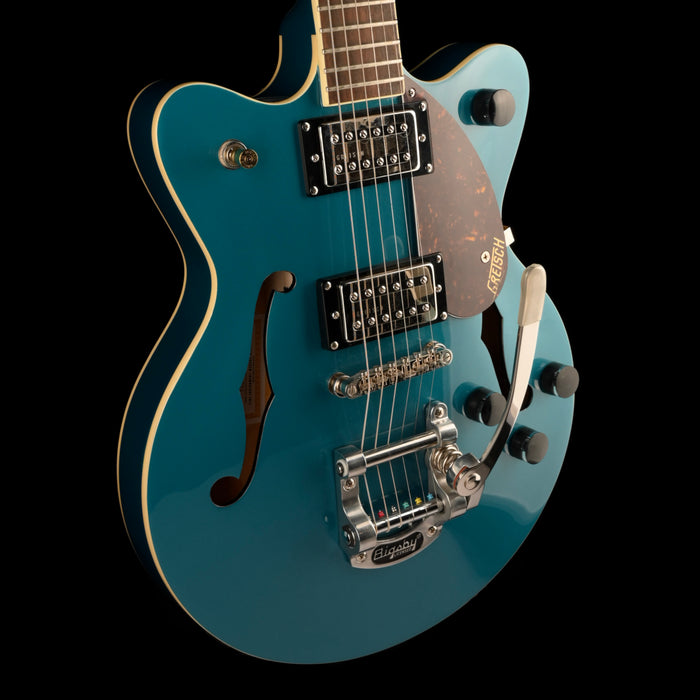 Pre Owned Gretsch 2657T Streamliner CB Jr Ocean Turquoise With Bigsby With Gig Bag