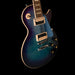 Pre Owned 2021 Gibson Les Paul Traditional Pro V Blueberry Burst With OHSC