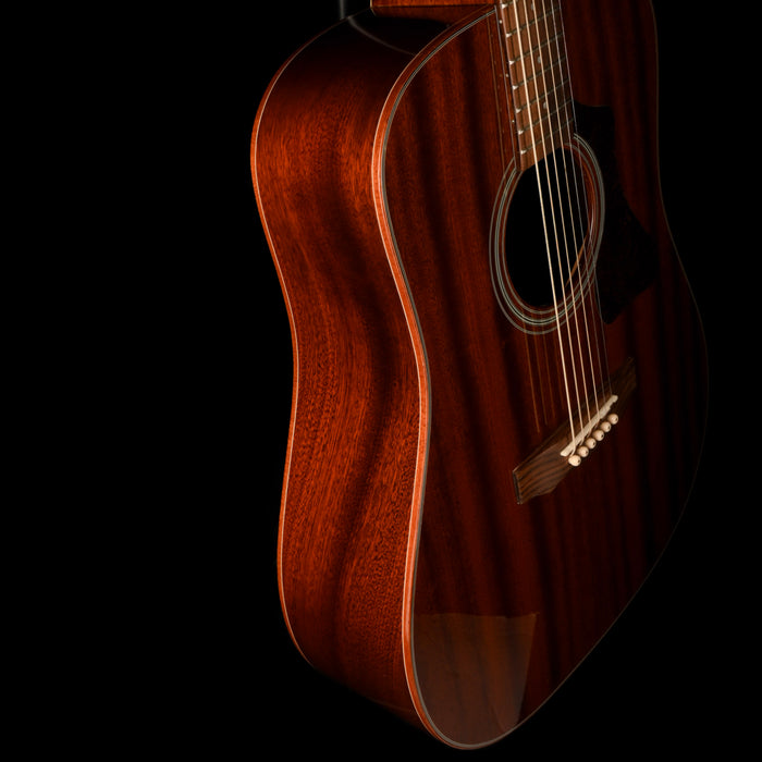 Pre Owned Guild GAD-25 Natural Mahogany Acoustic With HSC