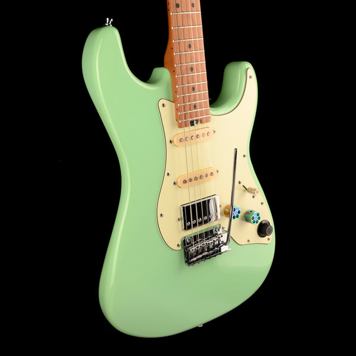 Used Mooer GTRS S801 Intelligent Guitar/Amp/Footswitch Kit, S-Style Electric Guitar Seafoam Green
