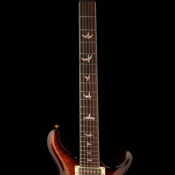 Used 2012 PRS Modern Eagle Quatro Black Gold Wrap Burst with OHSC