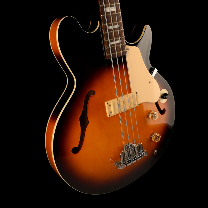 Used Epiphone Jack Casady Bass Sunburst With OHSC