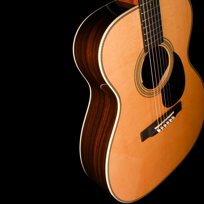 Martin OM-28E Standard (2025) LR Baggs Natural Acoustic Electric Guitar with Case