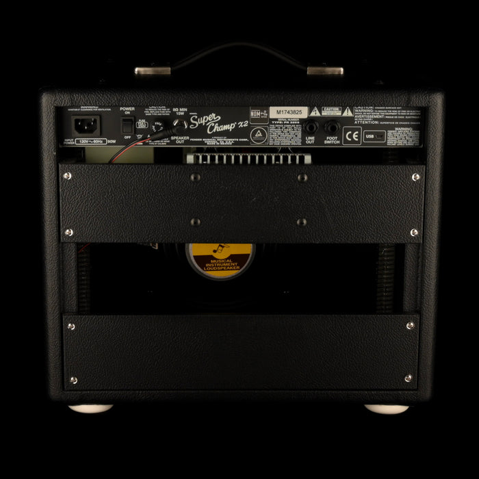 Pre Owned Fender Super Champ X2 15-Watt 6V6 Tube Guitar Amp Combo - #M1743825