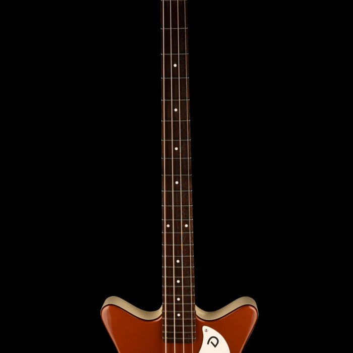 Used Danelectro Shorthorn Short-Scale Electric Bass Copper Burst with Gig Bag