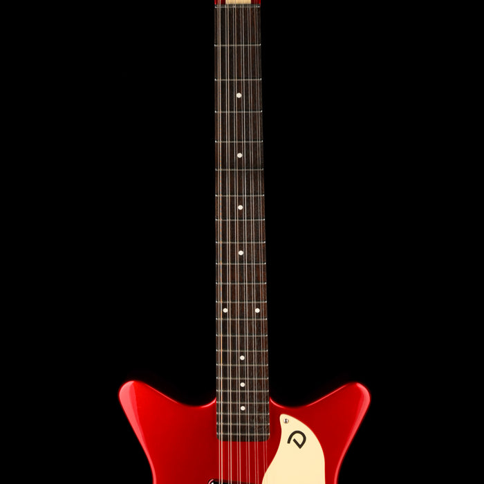 Used Danelectro D59V12 Red Metallic 12-String Electric Guitar With Gig Bag