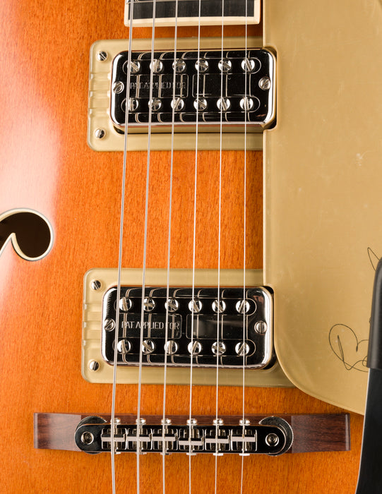 Gretsch G6120T-BSSMK Brian Setzer Signature Nashville Hollow Body '59 "Smoke" Orange with Case