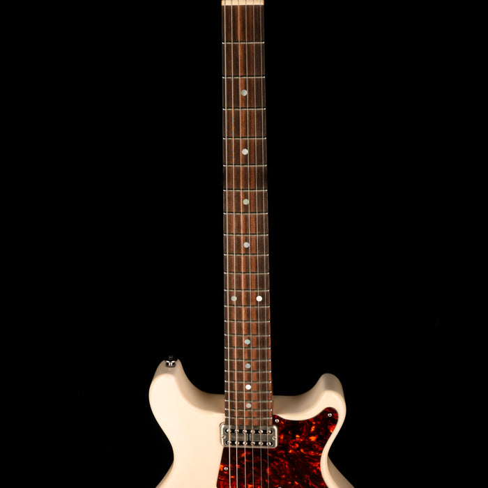 Pre-Owned 2020 Deimel Doublestar Paper Moon White Electric Guitar With OHSC