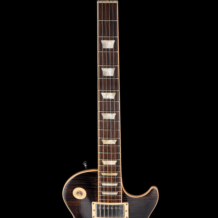 Used 2005 Gibson Les Paul Standard Premium Plus Trans Black with OHSC