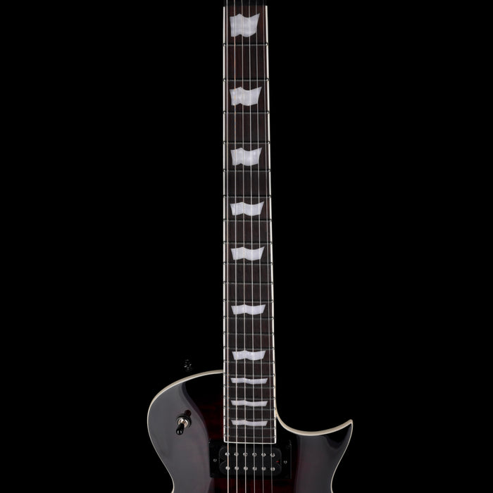 Used ESP LTD EC-256QM See Through Black Cherry Sunburst