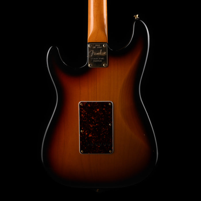 Pre Owned 1997 Fender Stratocaster Collector's Edition 3-Tone Sunburst  #1661 of 1997 With OHSC