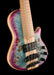 Mayones Cali4 17.5" Scale Bass Swamp Ash Body 3A Eye Poplar Top Custom Color Shinerburst