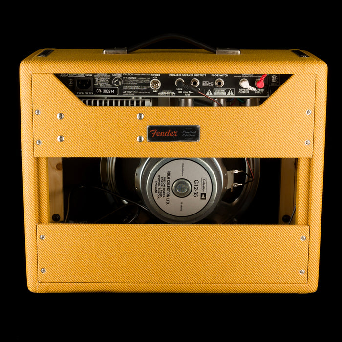 Used Fender '65 Princeton Reverb Tweed With 1x12" Combo With Cover