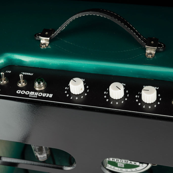 Dexter Beachwood 10-Watt Guitar Amp Combo Antique Pelham Blue With Cover