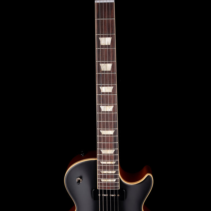 Pre Owned Gibson Mod '54 Les Paul Standard Dual Pickup Smooth Black Satin With OHSC