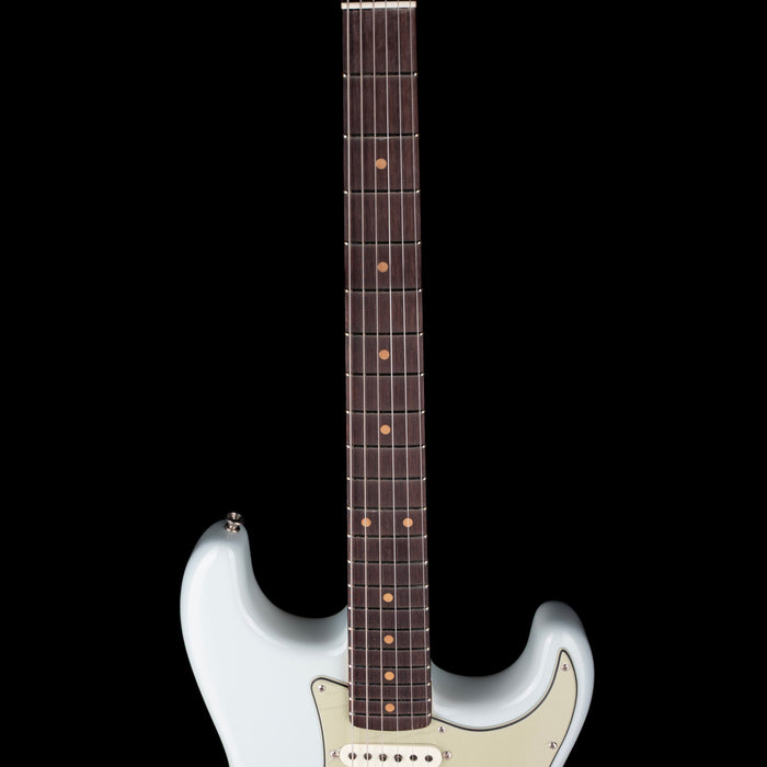 Fender Custom Shop Vintage Custom 1959 Stratocaster Time Capsule Faded Aged Sonic Blue With Case