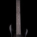 Used Ibanez GIO GRG7221QA 7-String Electric Guitar Trans Black With Gig Bag