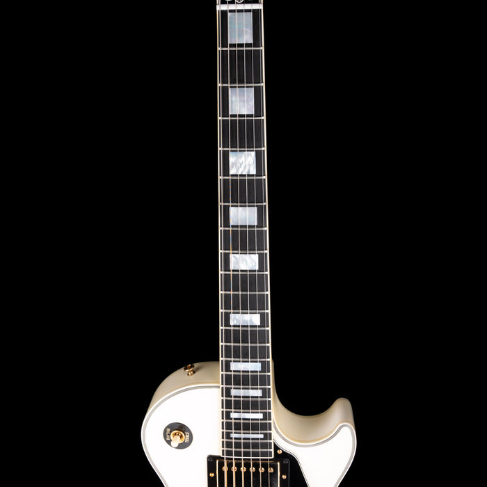Used Gibson Custom Shop Les Paul Custom Alpine White with OHSC