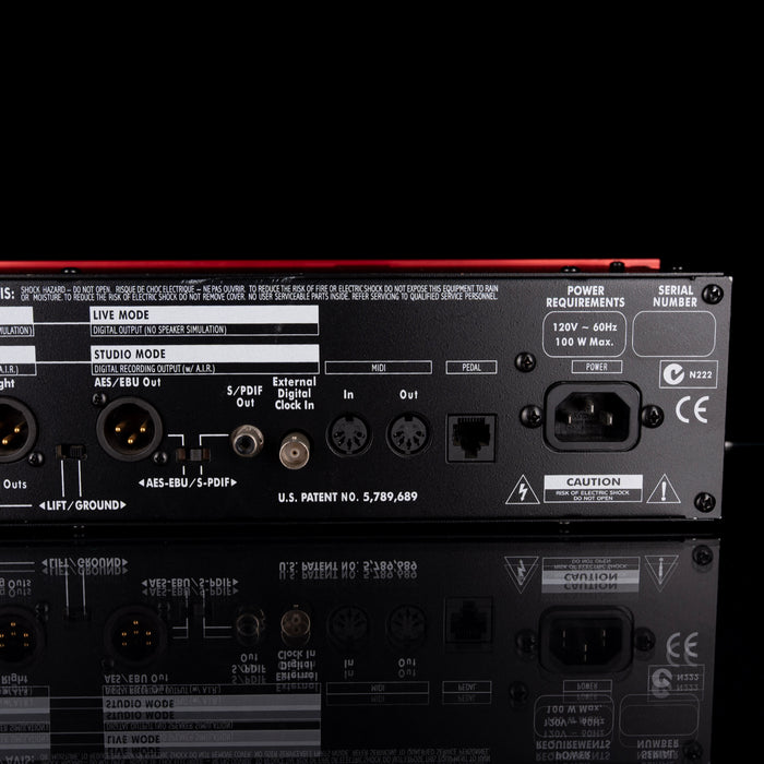 Used Line 6 Pod Pro Rackmount Multi Effect and Amp Modeler Red Rack Unit