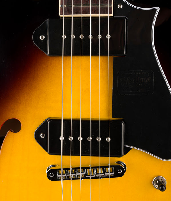 Pre Owned 2023 Heritage H-530 Vintage Sunburst Electric Guitar With Case
